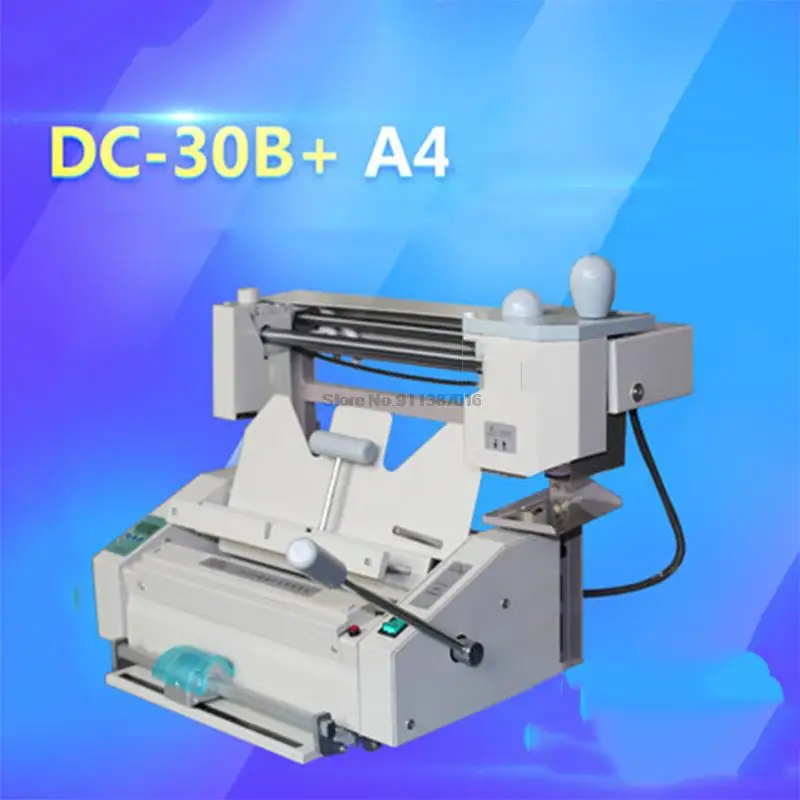 

DC-30B Multi-functional Book Binding Machine,Perfect Glue Binding Machine with LCD