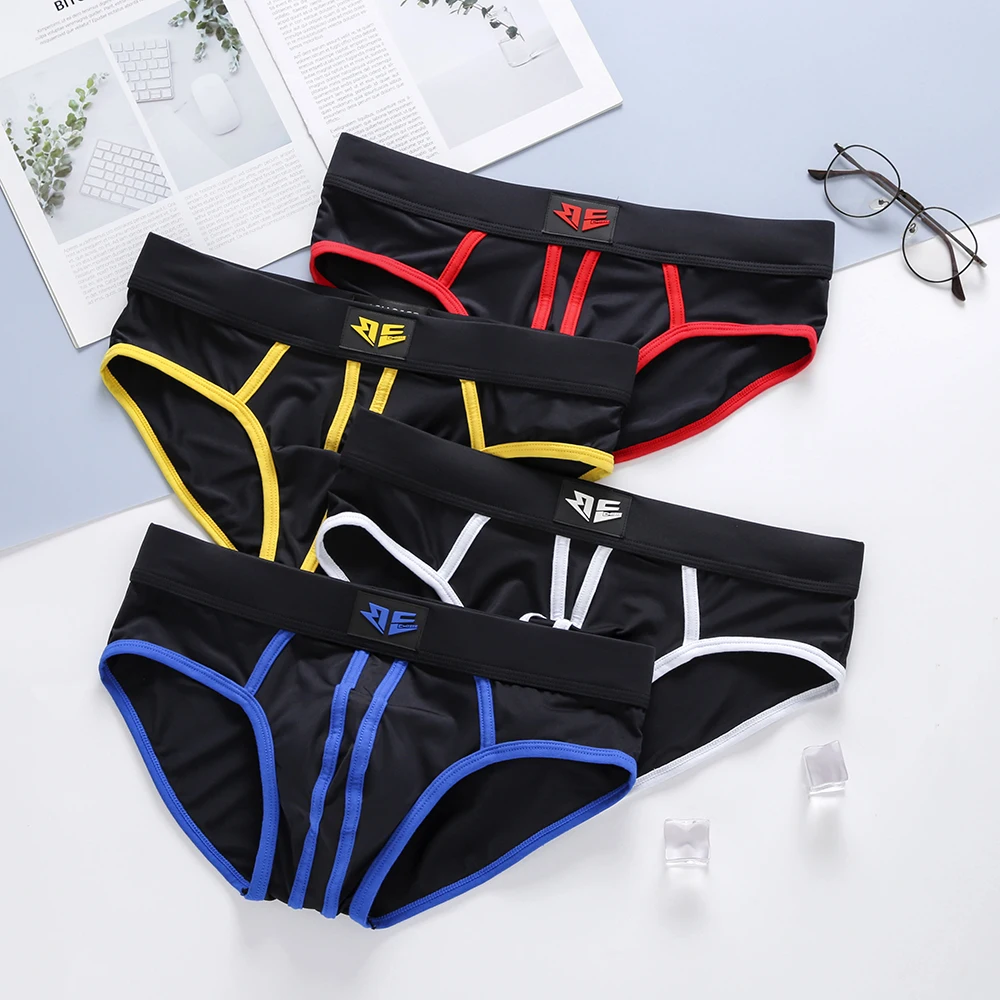 Men Underwear Male Underpants Bikini Pants Low Rise Men Underwear Comfortable Breathable Boxer Briefs Dropshipping