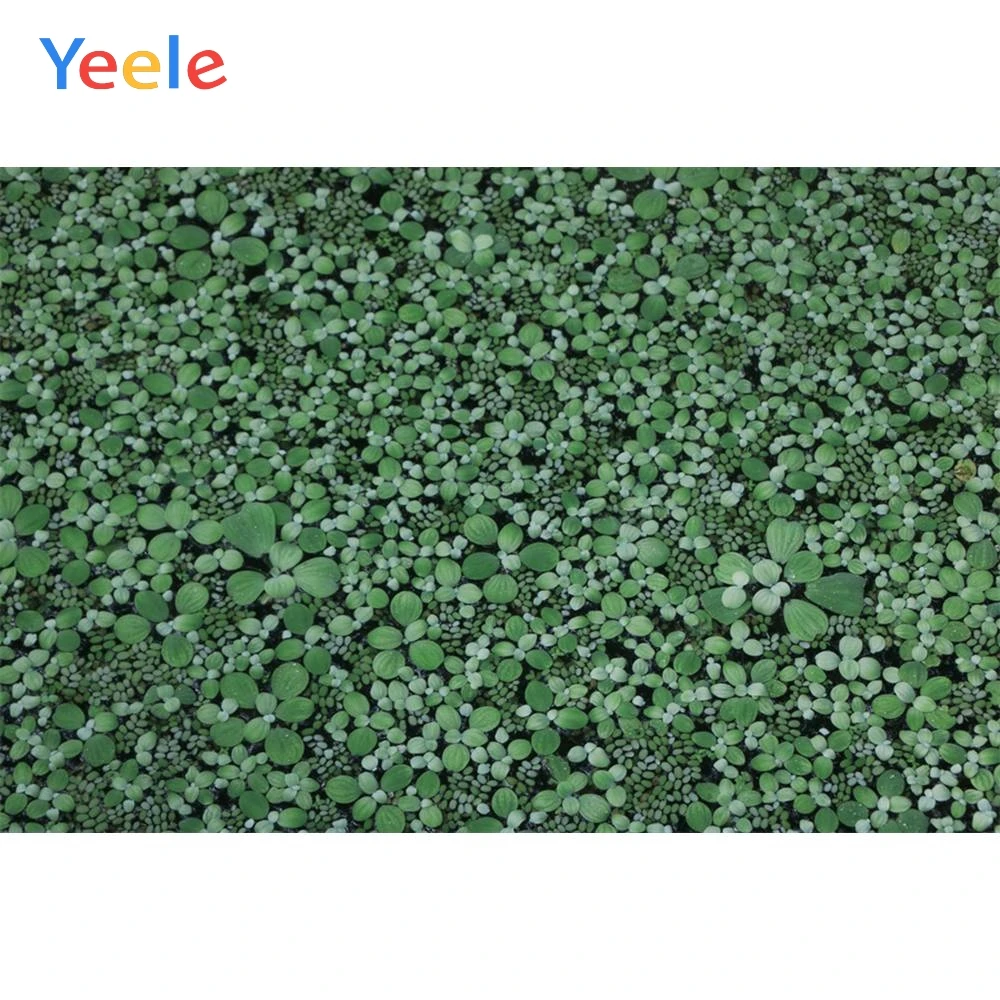 Yeele Grass Green Screen Foliage Leaves Party Decor Photography Backgrounds Customized Photographic Backdrops for Photo Studio