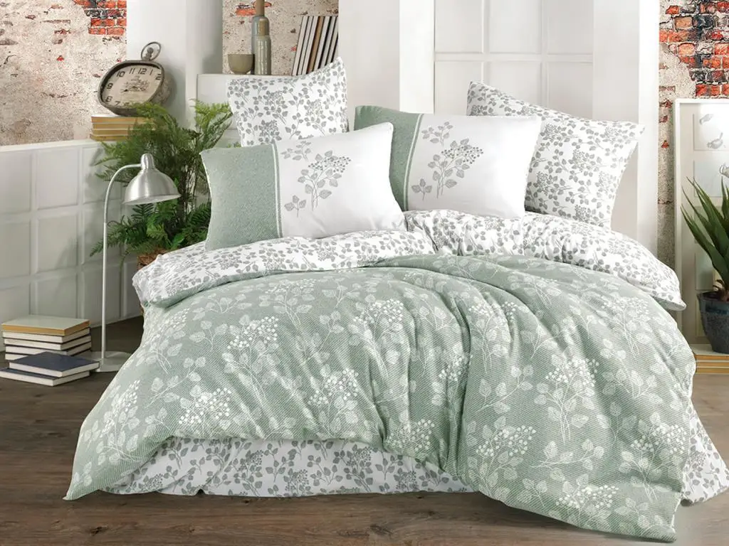 Almeda Double Personality Duvet cover set Green