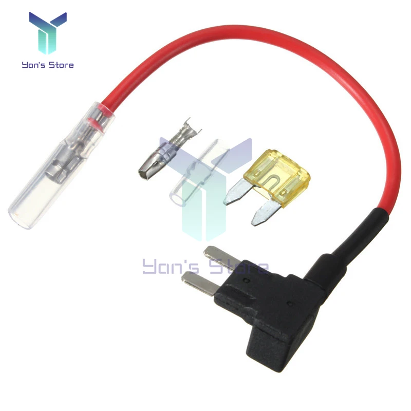 Fuse Holder TAP Adapter Micro Mini Standard Micro V-ACS Blade Fuse Add Circuit Equipped with Plug-in Blade Type Car Fuse Holde