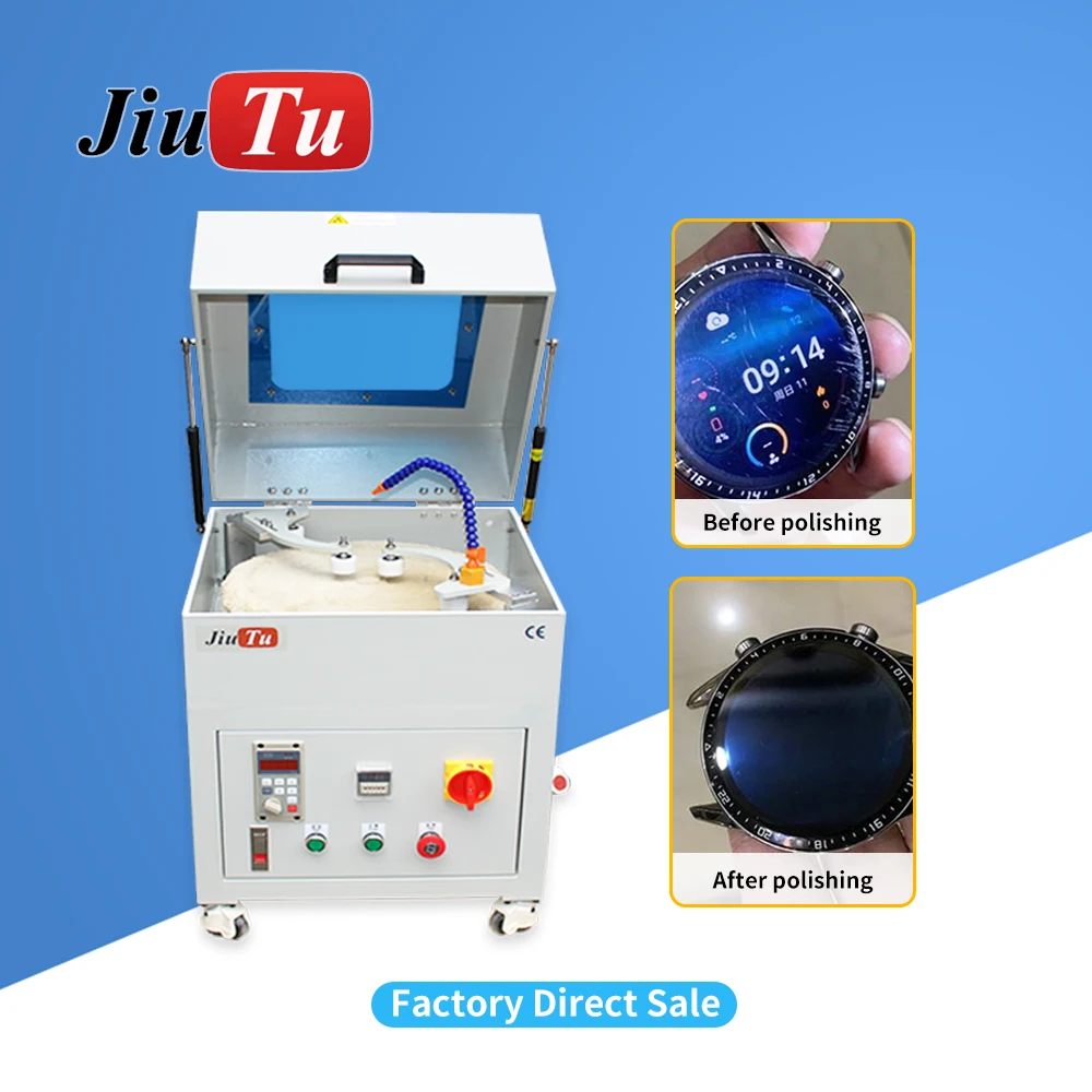 Mobile Phone LCD Screen Scratch Repair Machine Cellphone Polishing For Cellphones Tablet Glass Grinding Machine