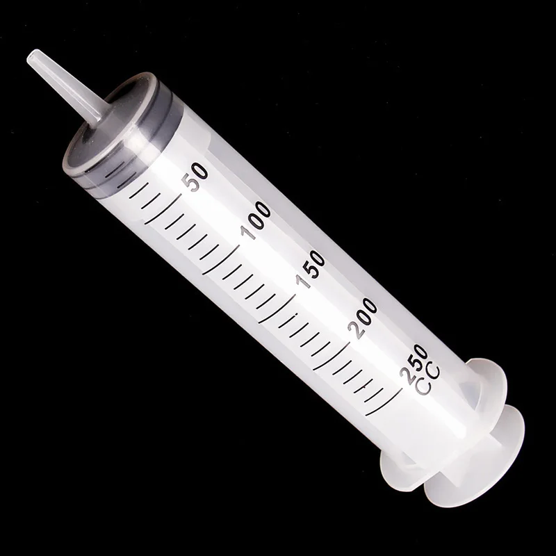 Syringe 500 Ml Large Capacity Syringe Reusable Pump Measuring 1m Tube Pet Feeding Ink Car Liquid Oil Glue Applicator