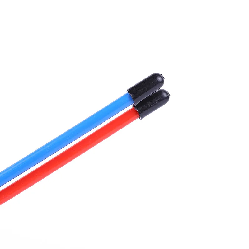 5 stücke Lustige Kätzchen Katze Teaser Interaktive Spielzeug Stange mit Glocke und Feder Spielzeug Für Haustier Katzen Stick Draht Chaser Zauberstab spielzeug Zufällige Farbe – Detail 11