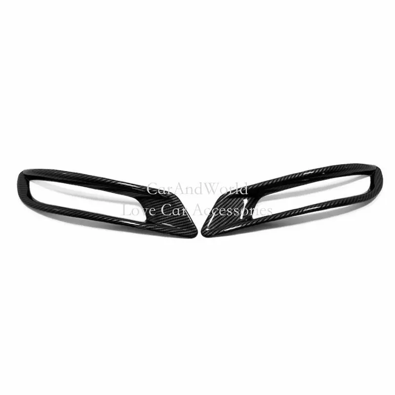 For Honda CR-V CRV 2020 2021 Rear Fog Light Frame Cover Tail Lamp Decoration Trims ABS Chrome Car-Styling Accessories