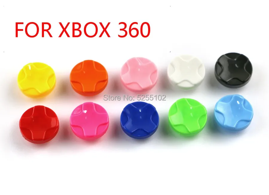 1PCS For XBOX 360 Plastic Thumbstick Sticks Analog Cross Buttons Dpad D-pad for xbox360 Wired Wireless Controller Joystick