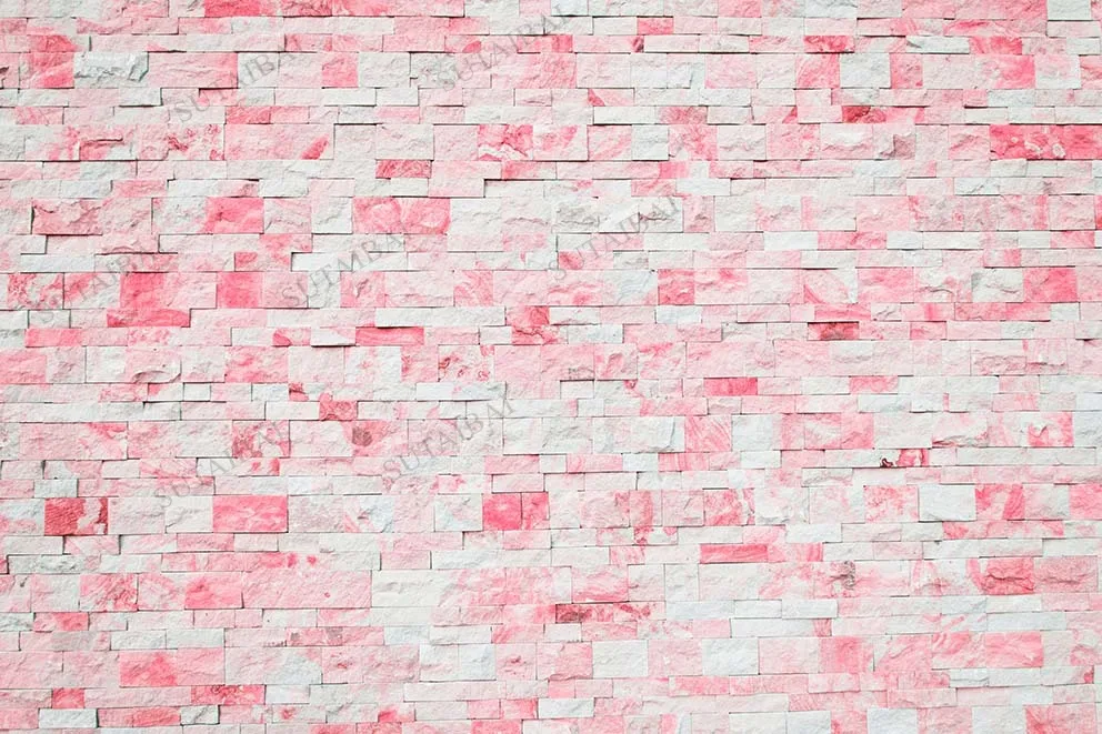 Pink Brick Wall Vintage Backdrop Vinyl Photography Backdrops Photographic Background Photo Studio Photophone Photozone