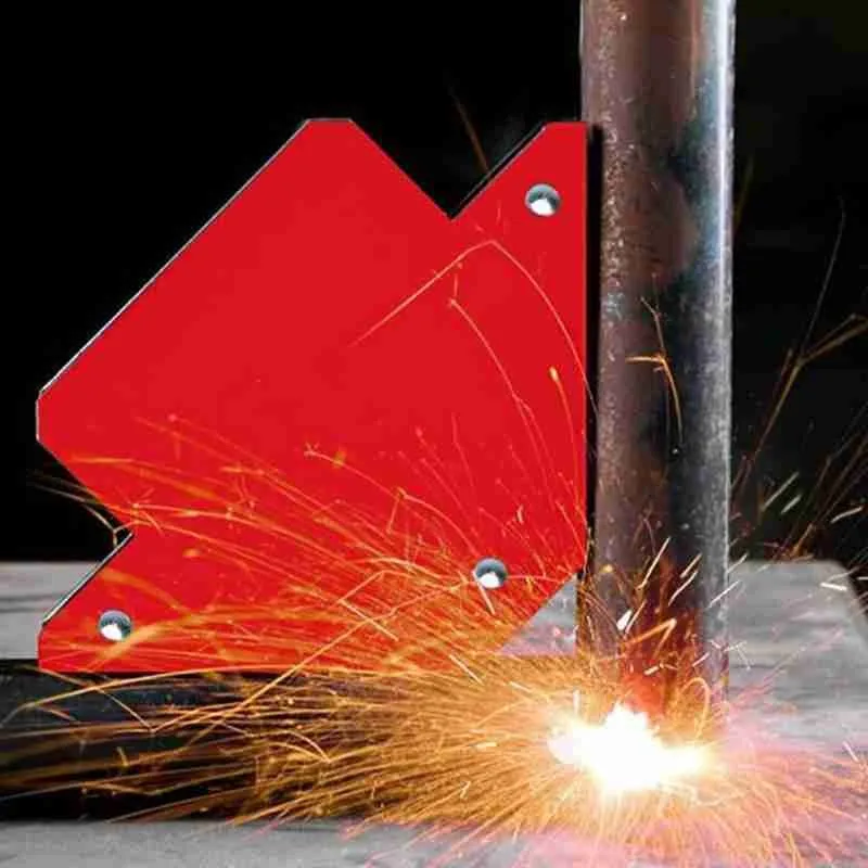 Schweißen Magnet halter starker Magnet 3 Winkel Schweißer Position ierer Home Hardware Schweißen Hilfswerk zeuge Magnet Ecke Pfeile