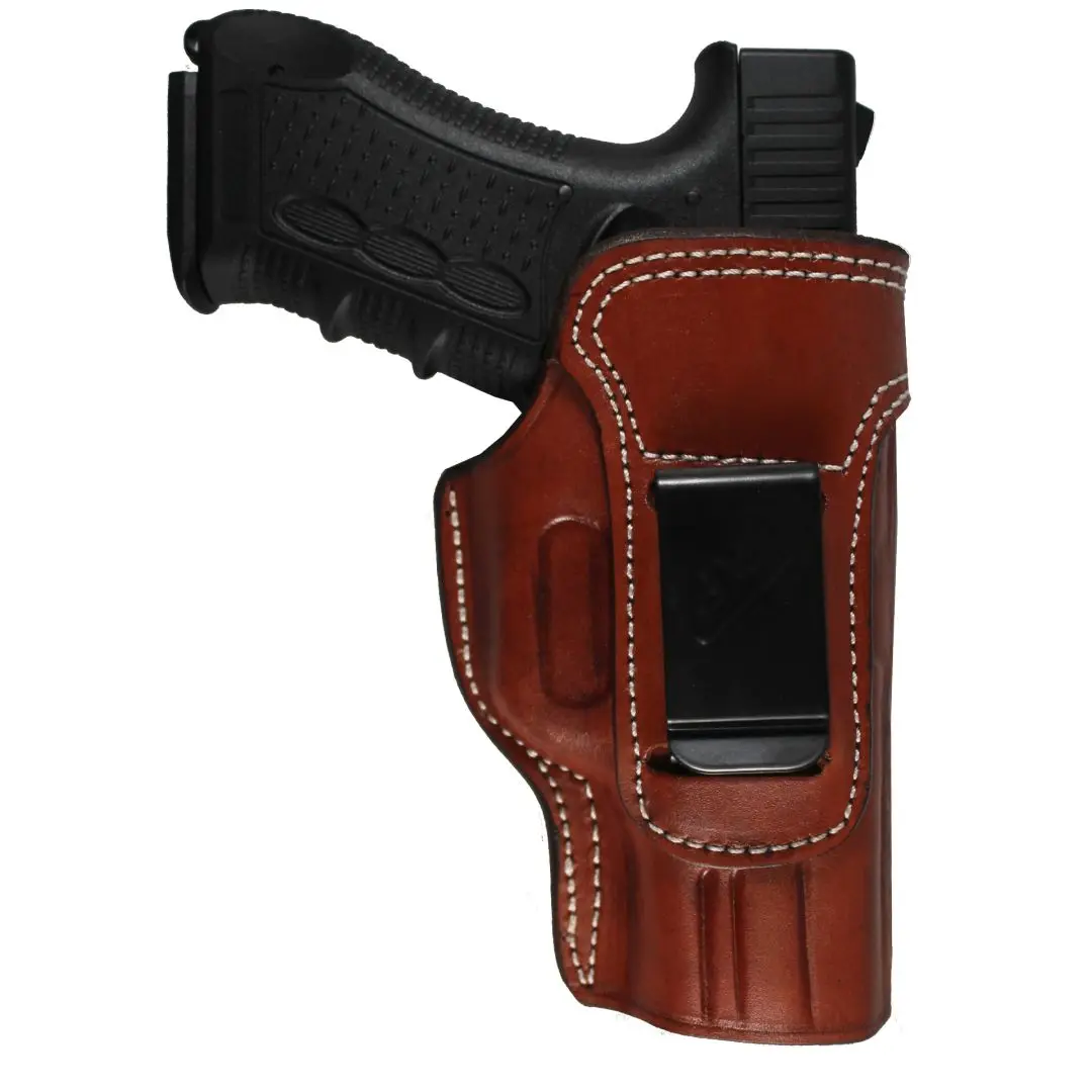 YT HOBBY S & W M & P Shield 9mm Left Or Right Hand Concealed Carry IWB Real Leather handmade Pistol Firearm Gun Holster