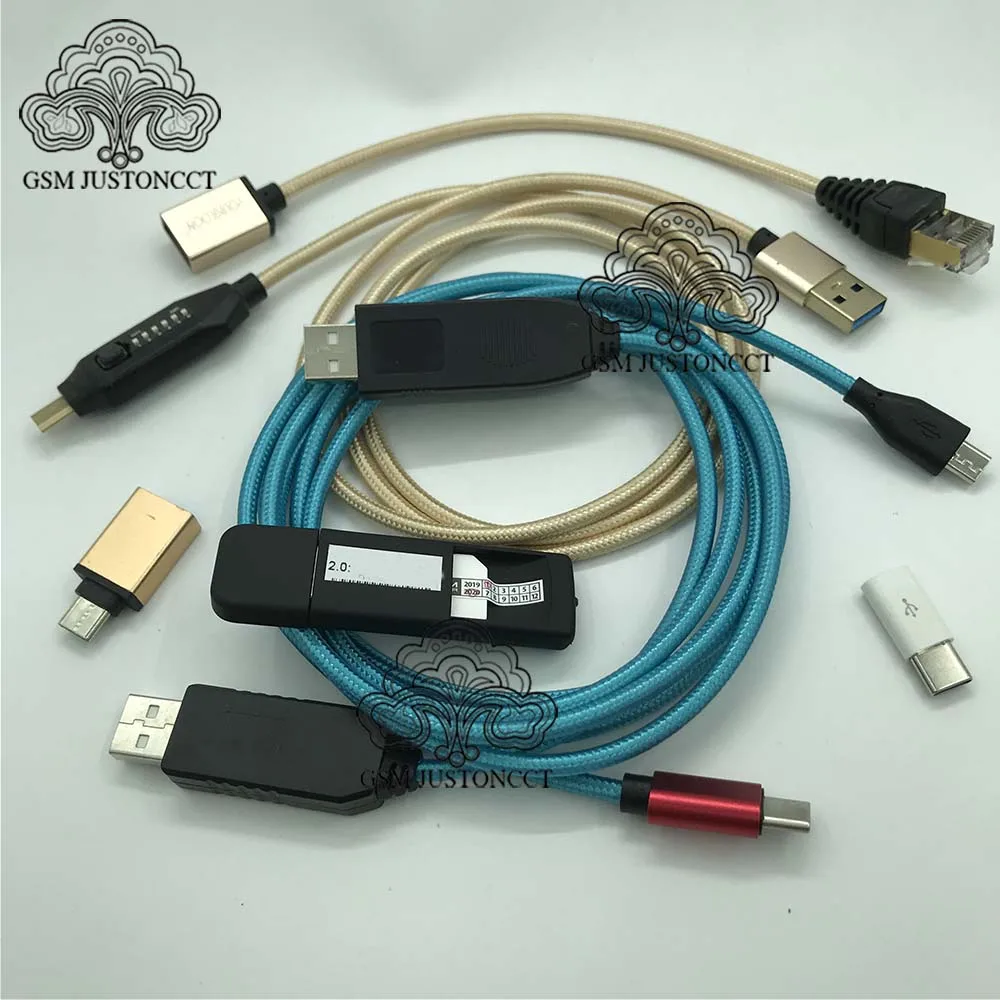 Newest sales ORIGINAL Octopus FRP tool / Octoplus FRP dongle + Octoplus FRP USB UART 2 IN 1 Cable + ALL BOOT Cable for Samsung