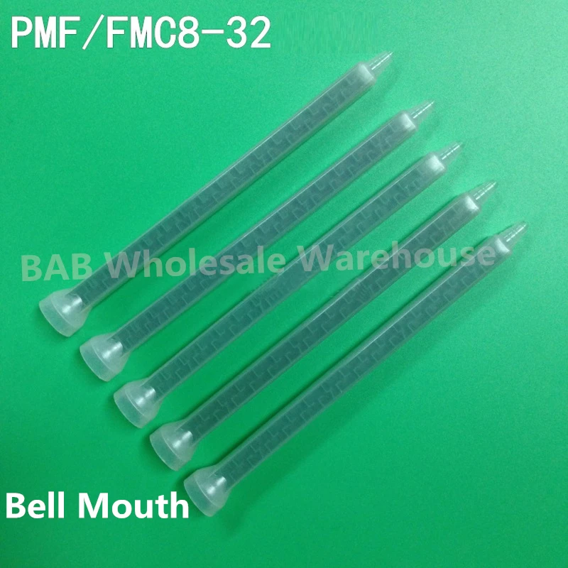 

Free Shipping FMC08-32 Plastic Resin Static Mixer 32 Element Mixing Tube Nozzles For Duo Pack Epoxies Square Shape Green Color