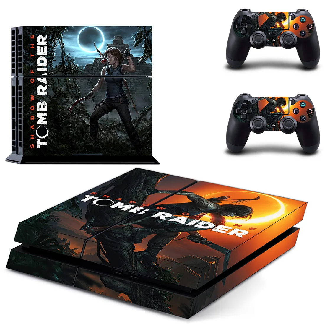 tomb-raider-ps4-adesivos-play-station-4-pele-adesivo-decalques-para-playstation-4-ps4-console-controlador-skins-vinil