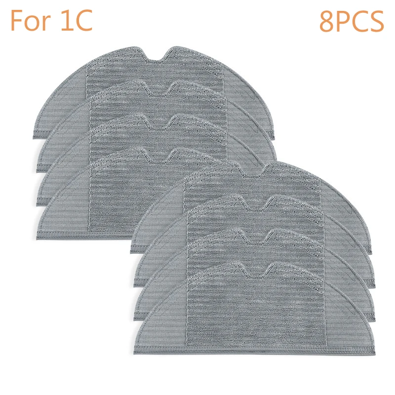 8PCS Robot Vacuum Cleaner Panno di Pulizia Accessori per xiaomi norma mijia 1C di Ricambio Strumento Speciale Spazzatrice mop Parti