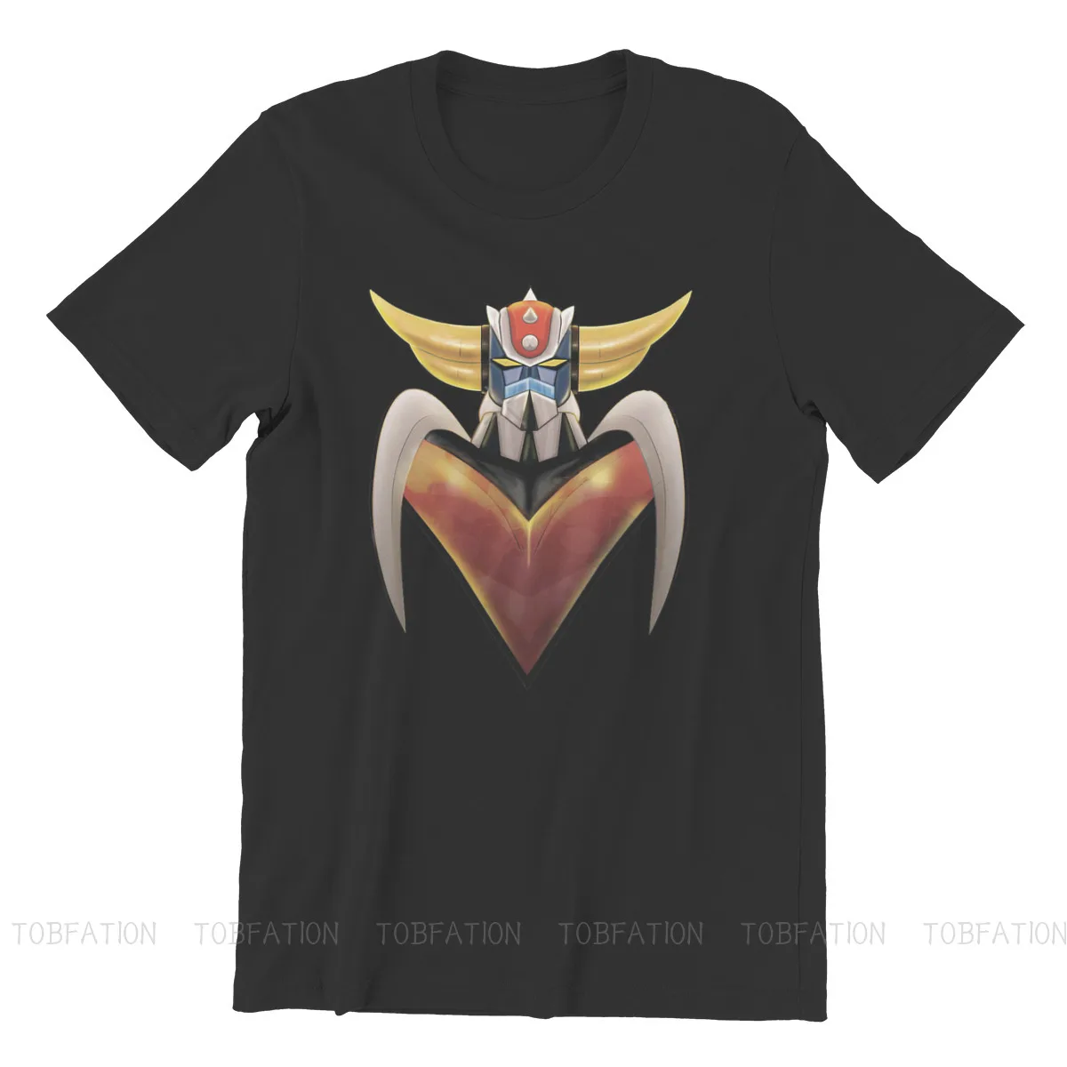 UFO Robot Goldrake Grendizer Anime Classic Design Tshirt Vintage Grunge Men's Streetwear Tops Large Cotton Crewneck T Shirt