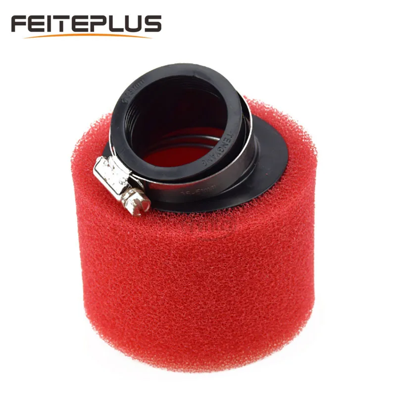 35mm/38mm/40mm/42mm/45mm/48mm Sponge Cleaner Universal Motorcycle Air Filter Fit Off-road Motorcycle Beach Vehicles Scooters