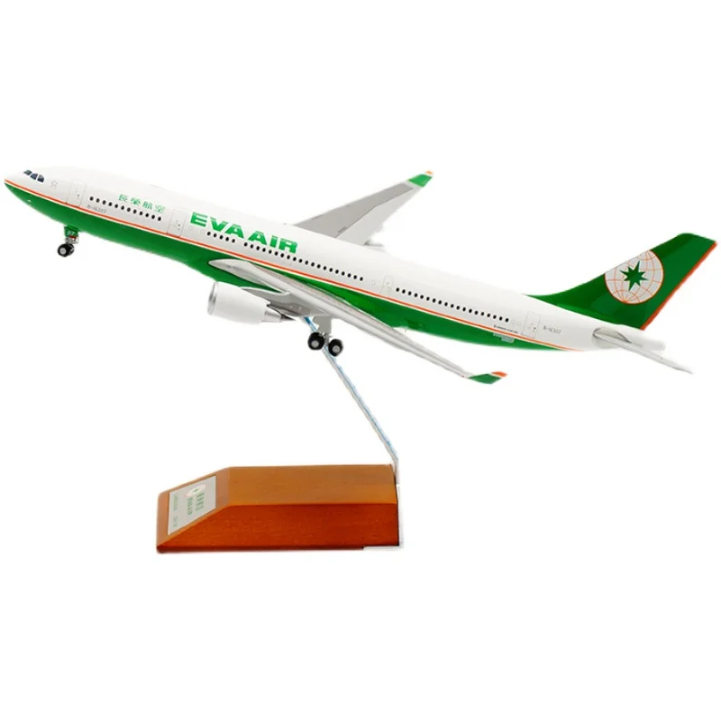 

1:200 Scale EVA Air Airways A330-200 Airlines Model with Base Alloy Aircraft For Collectible Souvenir Show Gift Toys