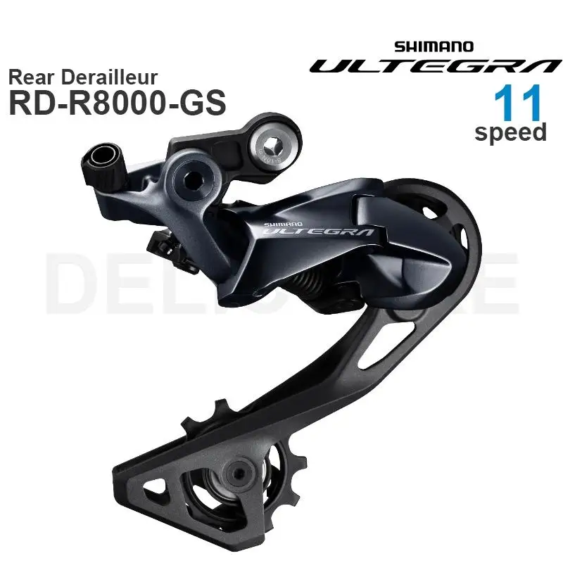 SHIMANO ULTEGRA -Road Bike Bicycle RD-R8000-SS GS Rear Derailleur -Short Cage Medium Cage- SHIMANO SHADOW RD 11-speed