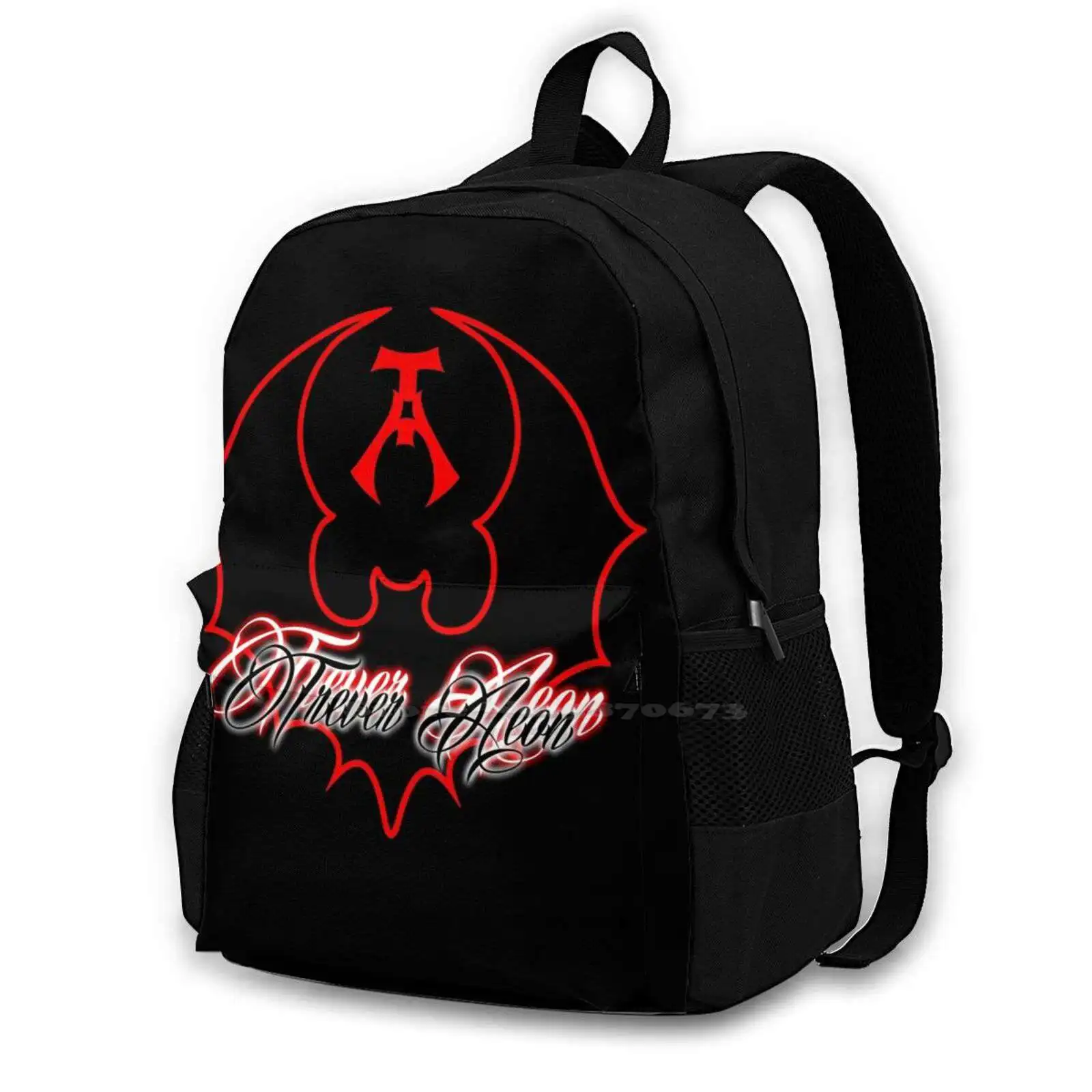 Trever Teen College Student Backpack Laptop Travel Bags Trever Gothic Gangsta Wrestling Alienation