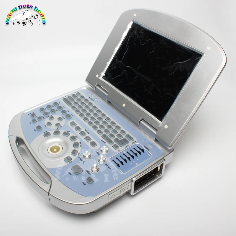 12 Inch LCD Display screen Portable Notebook Ultrasound 96 Element Equipped with Linear Convex Microconvex Probe