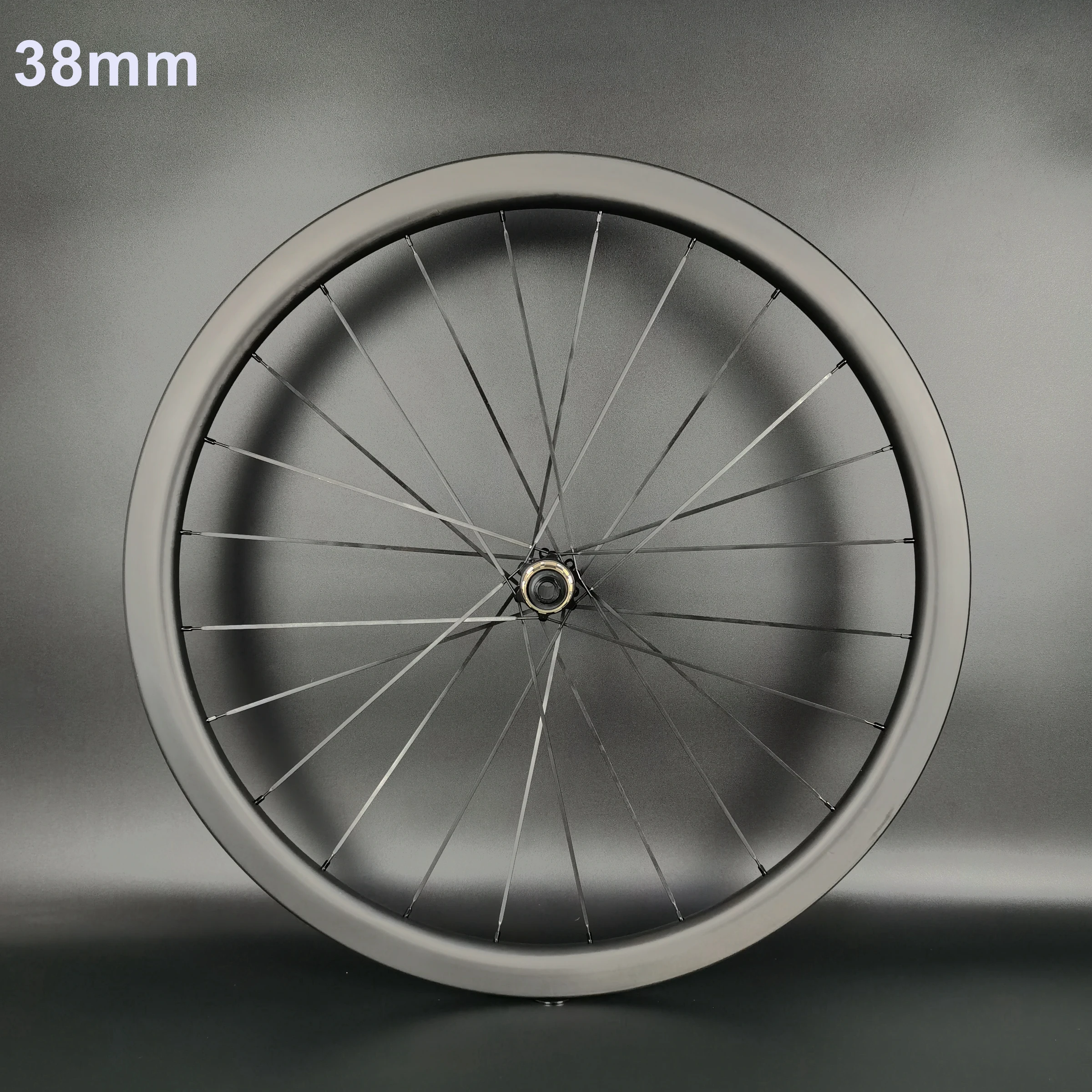 700C Single Rear disc brake carbon wheel 38/50/60/88mm depth 23/25mm width Clincher/Tubeless/Tubular Road disc bike rear wheel