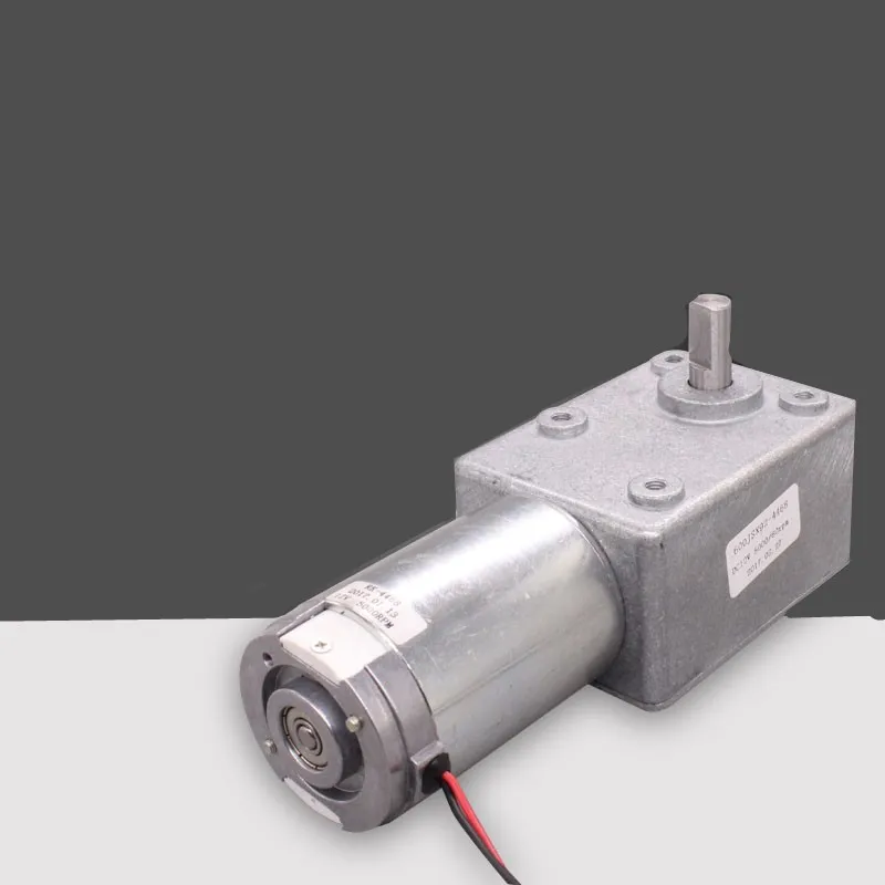 

600JSX high torque worm gear motor DC motor DC12V 24V