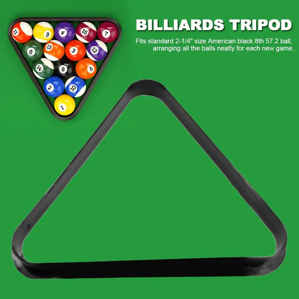 Billiard Rack Tripod Ball Room Swing Ball Rack Snooker Frame Nine Ball Rack Black Eight Billiard Ball Box Game Equipment