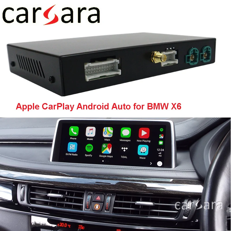 

B M W X6 F16 CarPlay Wirless Android Auto for NBT system OEM Multimedia display Mirrorlink box interface