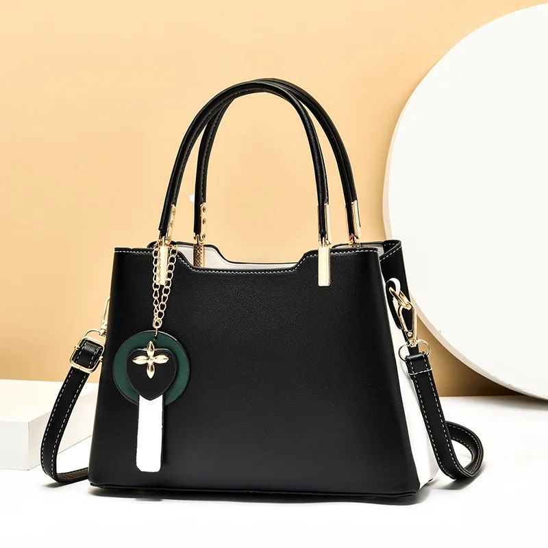 2021 new fashion handbags stereotypes European and American style trend atmospheric diagonal one-shoulder handbag texture