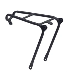 ACEOFFIX Bicycle Alloy Rear Shelf Q Rack with Easywheels for Brompton 3SIXTY PIKES Folding Bike, Lightweight Rear Rack, 150g