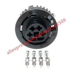 1 Set 4 Pin Car Sealed Wire Connector 3.5 Series Auto Parts Automotive Wiring Terminal Waterproof Socket