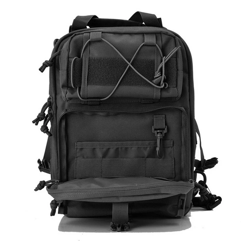 

Travel Outdoor Camping Shoulder Bag Men Multi-functional Camouflage Tactical Bag Waterproof Chest Bag