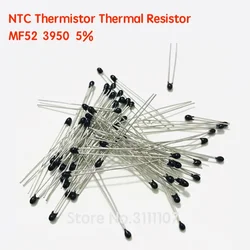 20PCS/LOT MF52AT MF52 MF52B 3950 NTC 5% Thermistor Thermal Resistor 1K 2K 3K 4.7K 5K 10K 20K 47K 50K 100K 102-104 Resistance