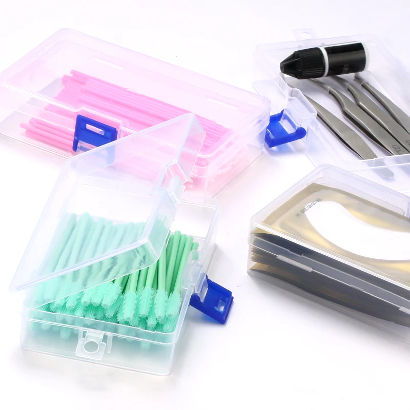 Wimper Extensions Gereedschap Case Cosmetische Tool Opbergdoos Voor Tweezer Kit Groothandel Organizer Professionele Makeup