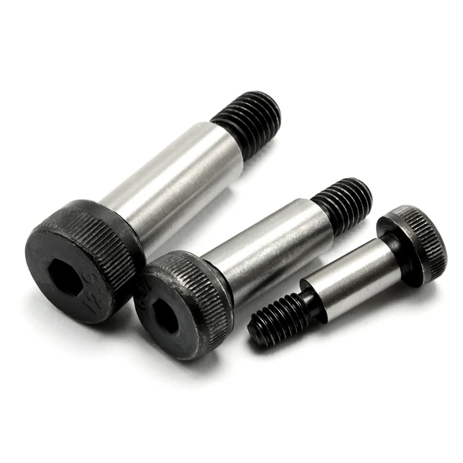 20mm-M16 Shoulder Screw,  Alloy Steel Knurled Hex Bolt , Class 12.9 ISO7379  Hex Socket Head Step Shoulder Bolt ,A008