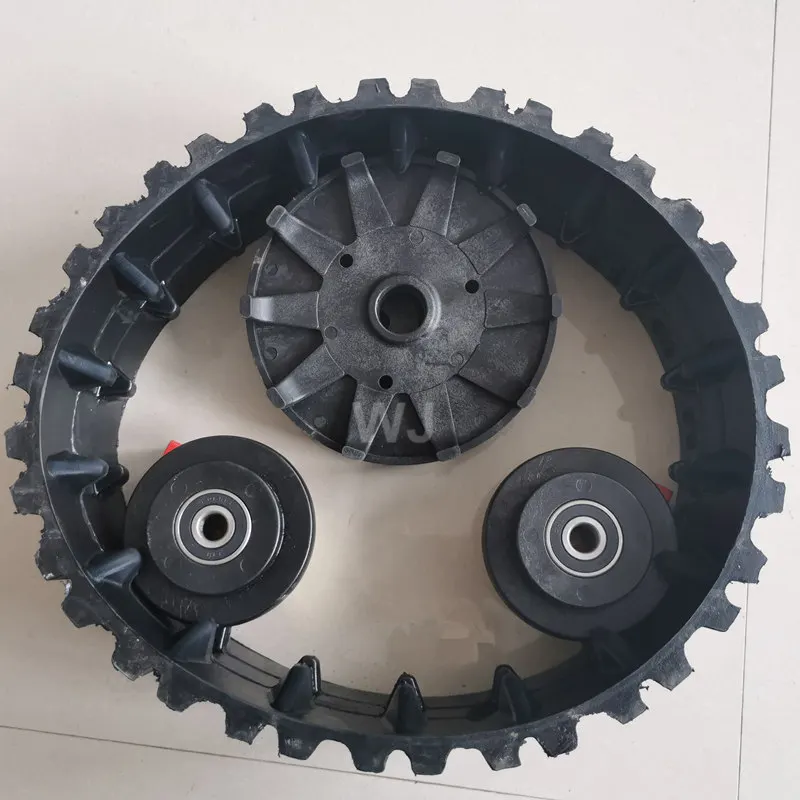 4.26inch Rubber Track Drive Plastic Idler Wheel for Track System