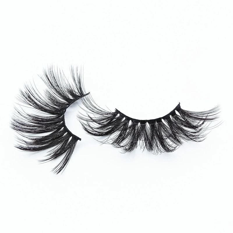 5/8 pairs 25mm mink lashes 3D dramatic false eyelashes handmade fluffy eyelashes natural long 25mm eyelash extension makeup