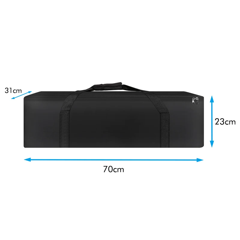 70x31cm Photography Bag Black Oxford Carry for Softbox Photo Studio Single Led Lamp with Tripod Photography Studio Kit Lighting