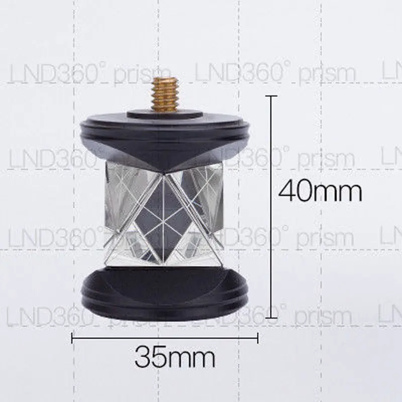 

New Mini Silver plated prism 360 Degree Prism only prism heads