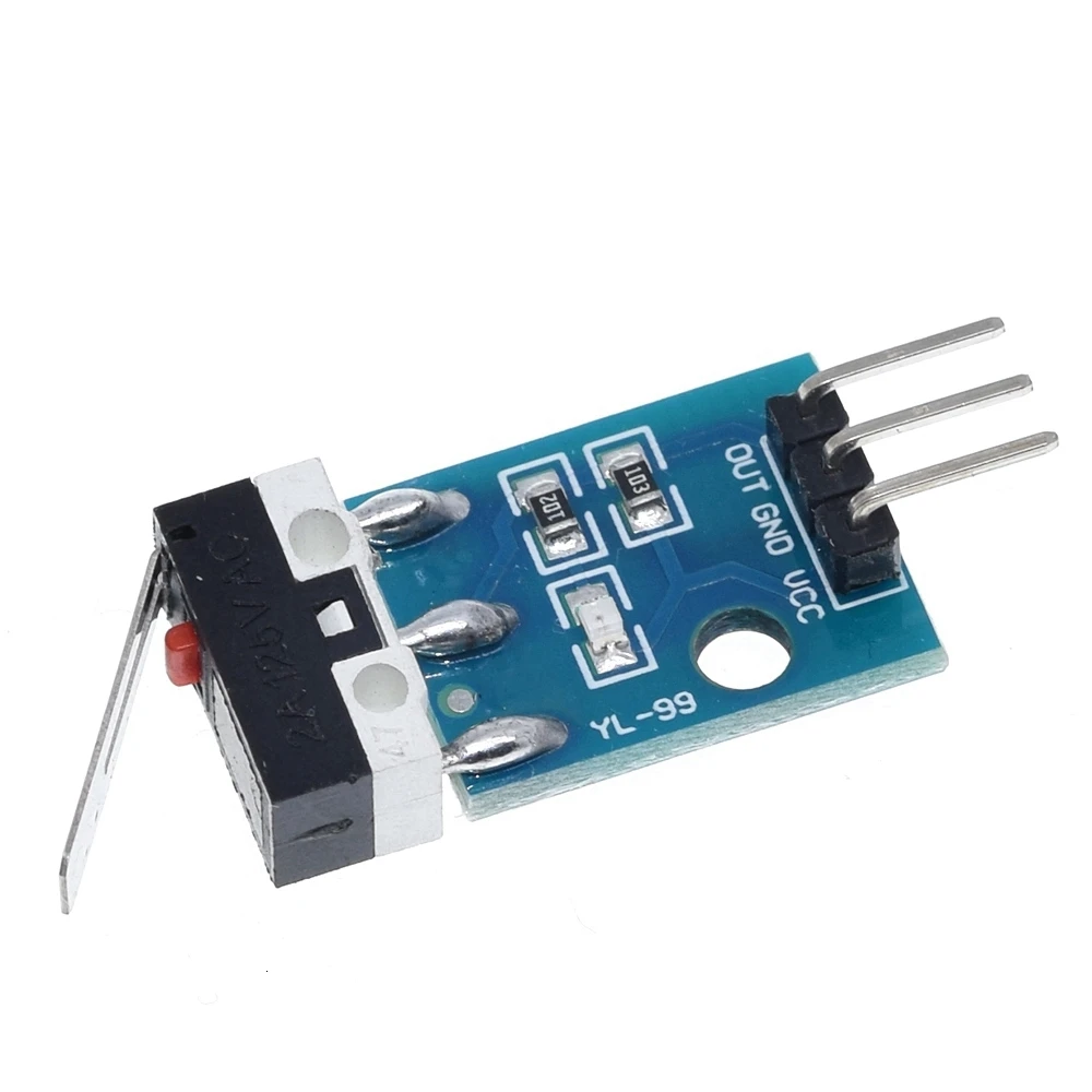 1/3/5 Stück Auto-Helikopter-Kollisionssensor-Aufprallschaltermodul Robotermodell für Arduino mit Dupont-Kabel – Detail 2