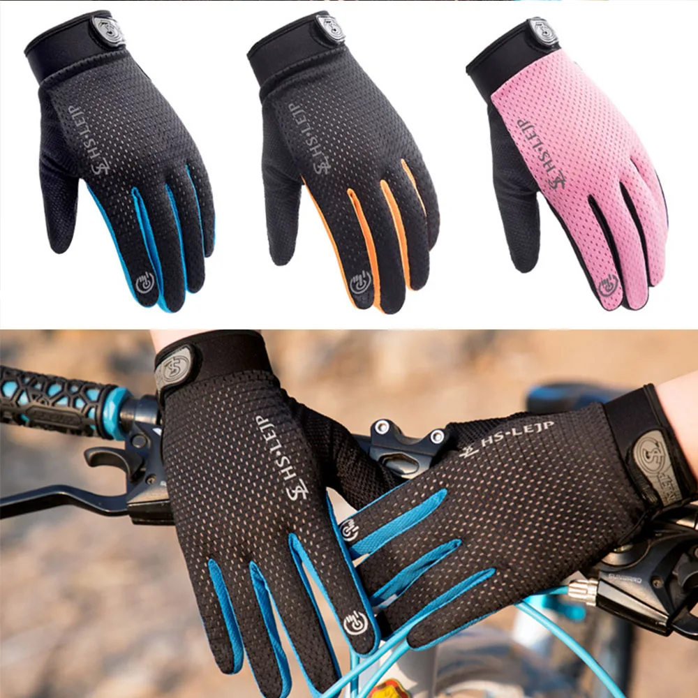 Bike Cycling Mitten Breathable Full Finger Protective Gear for Outdoor Sports Riding Tribe Touch Screen Gloves Motorcycle Gloves