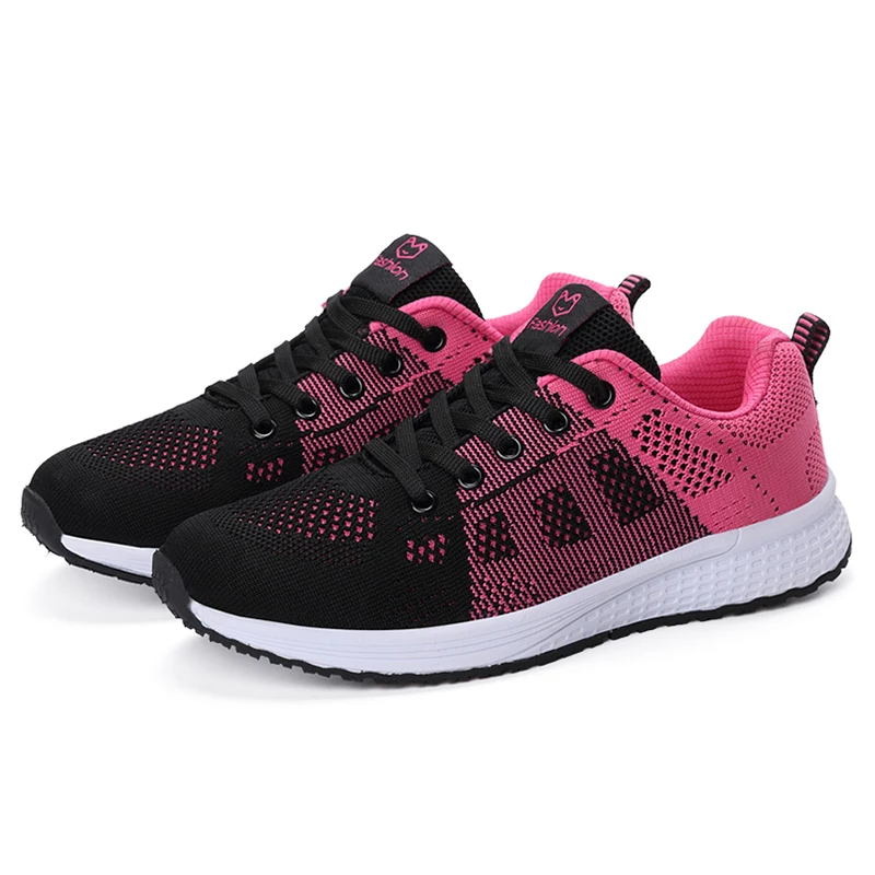 Women Shoes Summer Fashion Men Casual Shoes Lightweight Breathable Sneakers Lace Up Tenis Masculino