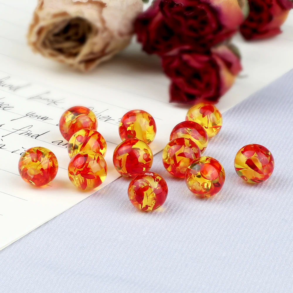 Imitation Crystal Healing Round Loose Beads Smooth Onyx Jewelry Making Needlework Bracelet Bangle Women Charm Diy Strand 4-12 MM