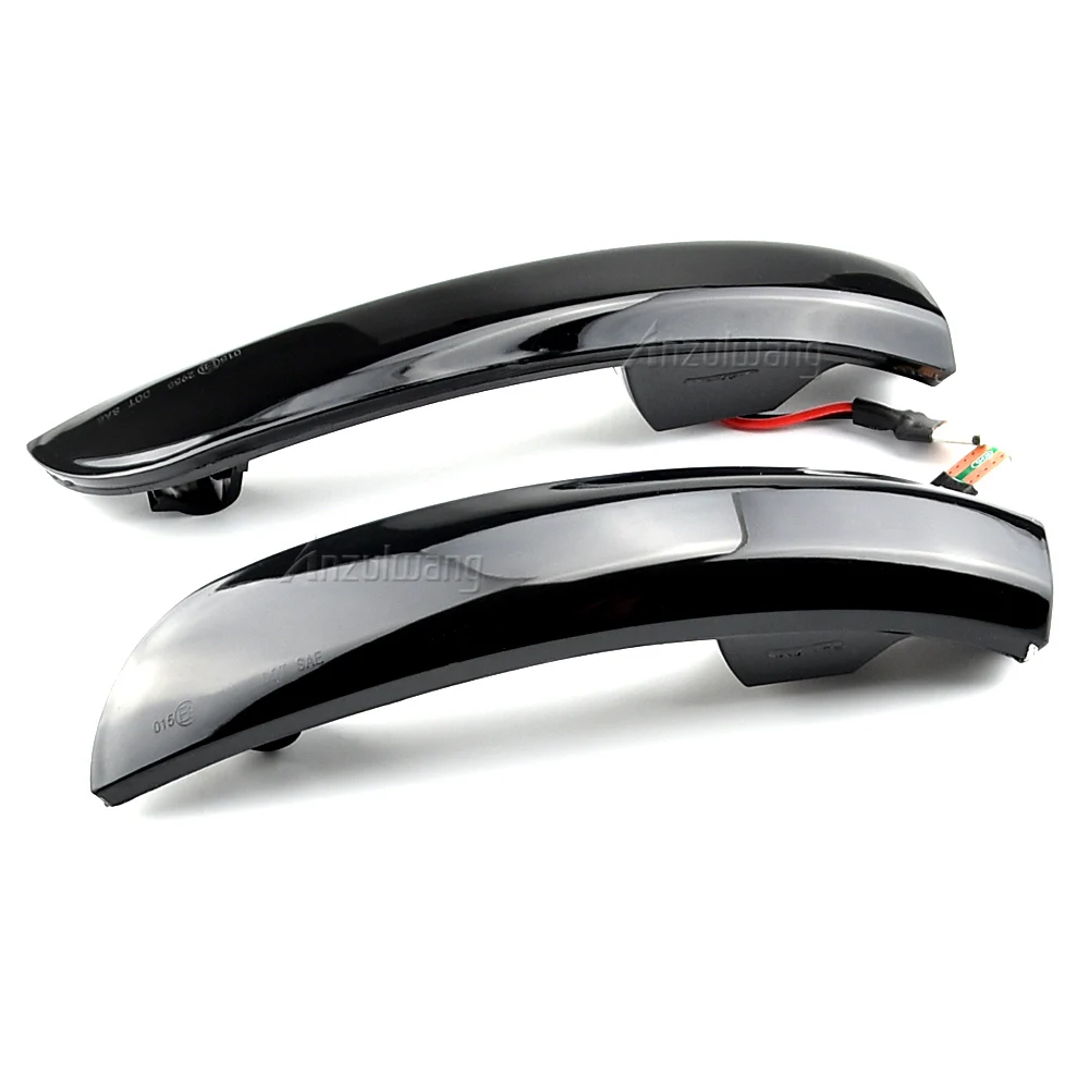 2 Pieces Dynamic Blinker LED Turn Signal Lights Side Mirror indicator For Ford Escape Kuga II EcoSport 2013 - 2019