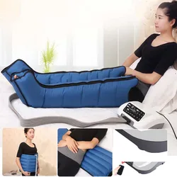 Air Compression Leg Foot Massager Vibration Infrared Therapy Arm Waist Pneumatic Air Wraps Relax Pain Relief