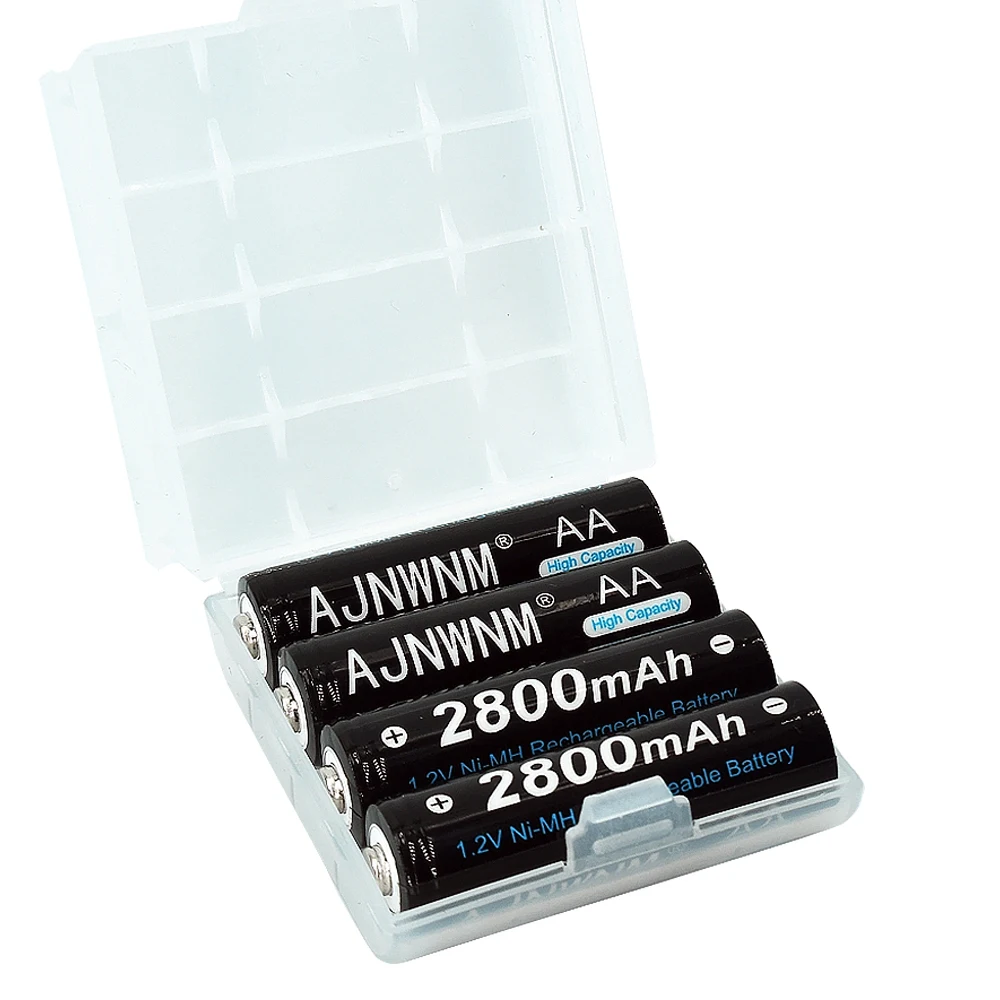 AJNWNM 1.2V Ni-MH AA สำหรับไมโครโฟนแบตเตอรี่ AA