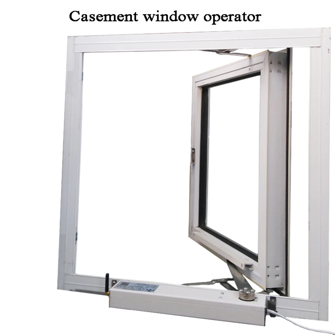 Casement Actuator Window Opener Electric Motor Smart Remote Control Automatic Close/Open Skylight/Greenhouse Window Operator