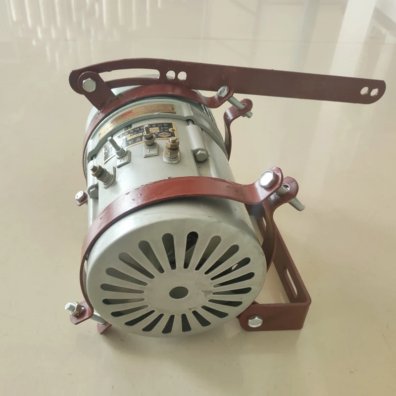 Generador marino de CC, 24-36V, 1kw/1.5kw, con correa especial de elasticidad, soporte fijo ajustable