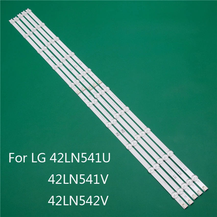 

LED TV Illumination Part For LG 42LN542V 42LN541V 42LN541U LED Bars Backlight Strips Line Ruler 42" ROW2.1 Rev 0.01 L1 R1 R2 L2