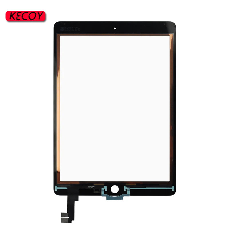 Numériseur d'écran tactile pour iPad Air 2 2e génération, seins en verre, outils de remplacement, A1566, A1567, 9.7 pouces, nouveau, 1 pièce