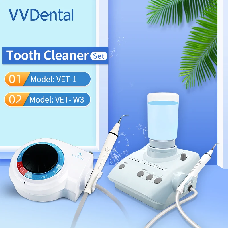 

VV Dental Ultrasonic Scaler Set Sonic Cleaning Machine VET-W3 Remove Calculus And Stains Teeth Washing Dental Tool